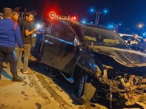 Anak Pejabat Tabrak Orang Pakai Fortuner Pemkab Mamuju Jadi Tersangka