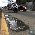 Bahaya! Penampakan Jalan Penghubung Bogor- Depok-Tangsel Penuh Lubang