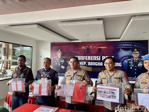 Polisi Tetapkan 3 Tersangka Kasus Tambang Timah Ilegal di Bangka