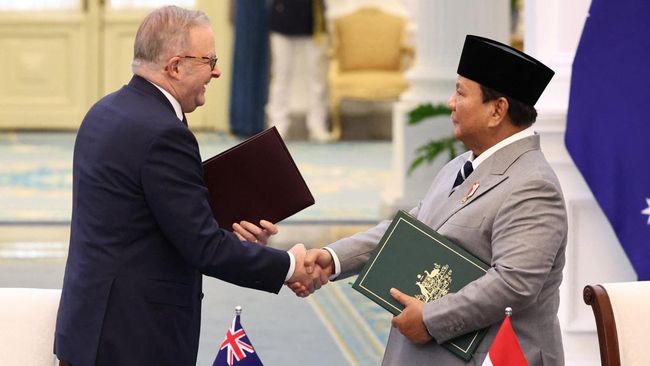 Mesra, Momen Pertemuan Prabowo dan PM Albanese Genjot Kerja Sama