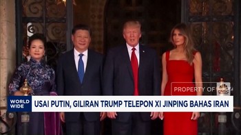 Video: Usai Putin, Giliran Trump Telepon Xi Jinping Bahas Iran