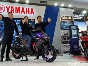 Yamaha Rilis Warna Baru Aerox Alpha di IIMS 2026, Segini Harganya