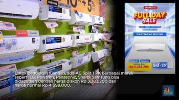 Video: Beli AC di Transmart Dapat diskon+gratis ongkos pasang!