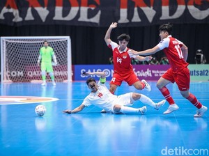 Final Piala Asia Futsal: Imbang 5-5, Indonesia Vs Iran Lanjut Adu Penalti