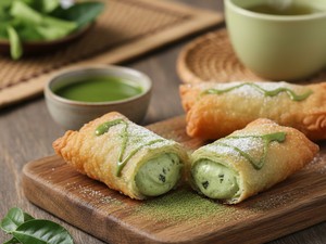 Resep Risol Matcha, Lembut di Luar dan Creamy di Bagian Dalam