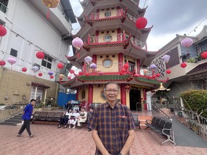 Jelang Imlek 2026, Ribuan Pelita Akan Terangi Vihara Dharmakirti Palembang