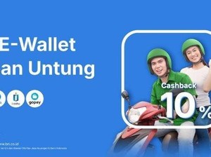 Isi Saldo E-Wallet Makin Praktis di BRImo, Ada Promo Cashback 10%