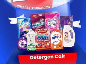 Merapat! Deterjen Cair Diobral di Transmart Full Day Sale
