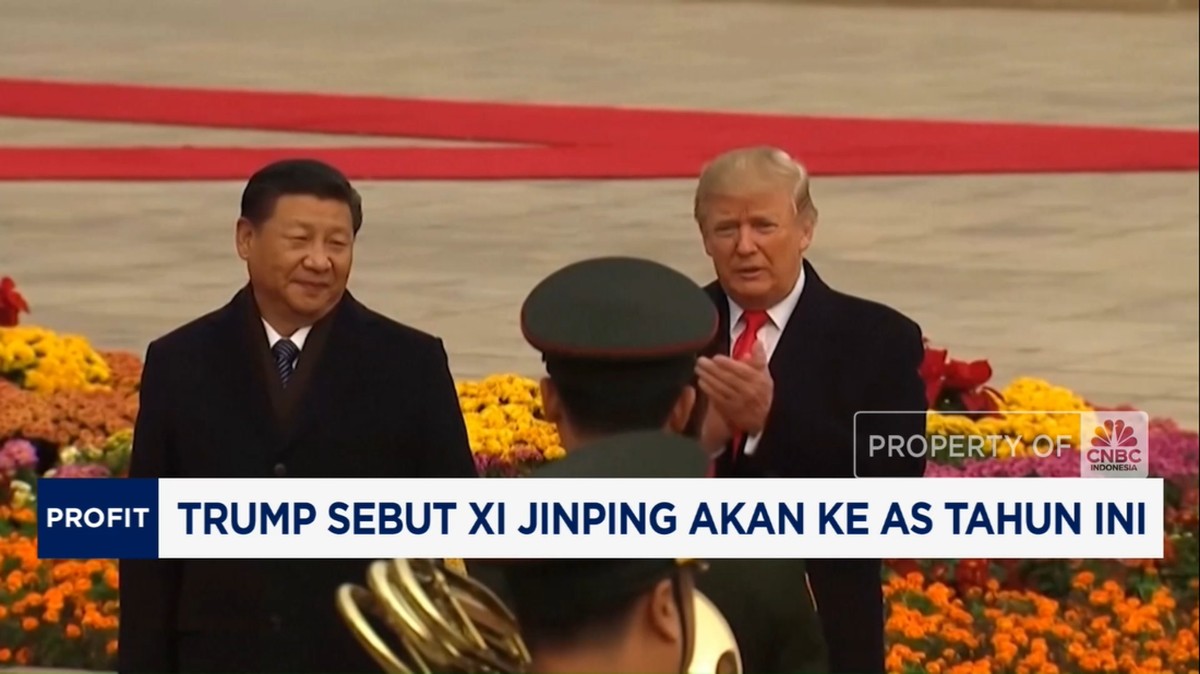 Video: Trump Sebut XI Jinping Akan ke AS Tahun Ini