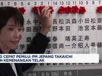 Video: Hitung Cepat Pemilu: PM Jepang Takaichi Meraih Kemenangan Telak