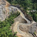Jalan Trans Papua Ruas Jayapura  Wamena Segmen Mamberamo  Elelim sepanjang 50,14 Km. (Dok. PT Hutama Mambelim Trans Papua)
