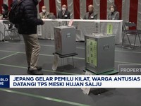 Video: Jepang Pemilu, Warga Antusias Datangi TPS Meski Hujan Salju