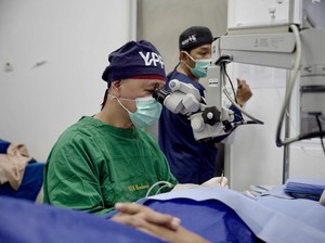 Kemensos Gelar Operasi Katarak Gratis untuk 160 Warga di Majalengka