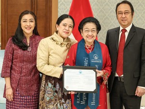 Megawati Usai Terima Doktor HC Ke-11: Ini Tanggung Jawab Kemanusiaan