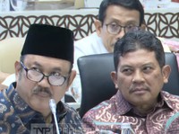 Menteri PPN/Kepala Bappenas, Rachmat Pambudy dalam rapat konsultasi dengan Pimpinan Komisi DPR RI di Komplek Parlemen, Jakarta, Senin (9/2/2026). (Tangkapan Layar Youtube/TVR Parlemen)