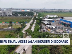 Video: Menteri PU Tinjau Akses Jalan Industri di Sidoarjo