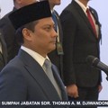 Sah! Thomas Djiwandono Dilantik Jadi Deputi Gubernur BI