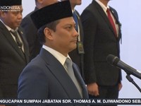 Sah! Thomas Djiwandono Dilantik Jadi Deputi Gubernur BI
