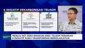 Video: Serius Tekan Emisi Karbon, Telkom Pakai 6 Langkah Dekarbonisasi