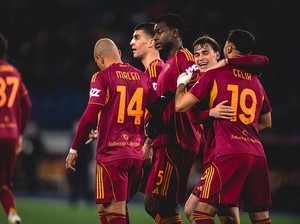 Hasil Roma Vs Cagliari: Il Lupi Menang 2-0