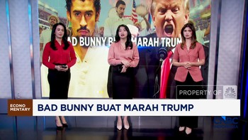 Video: Bad Bunny Buat Marah Trump
