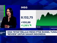 Video: FTSE Russel Tunda Review Saham RI, IHSG Masih Menguat 1,26%