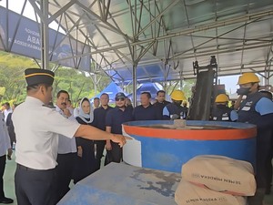 Komisi XIII Cek Kegiatan Napi Produksi Material Bangunan FABA di Nusakambangan