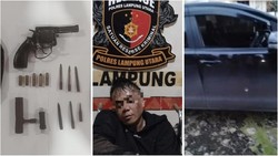 Baku Tembak Polisi Vs Pencuri Motor di Lampung, Satu Pelaku Dilumpuhkan