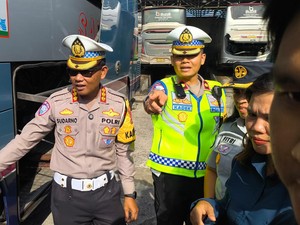 Ditlantas Polda Bengkulu Pastikan Bus Laik Jalan Jelang Ramadan
