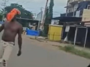 Pria Mabuk Ancam Pengendara Pakai Parang di Jalan Merauke Ditangkap