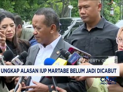 Video:Bahlil Ungkap Alasan IUP Tambang Emas Martabe Belum Jadi Dicabut