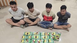 Bareskrim Bongkar Jaringan 30 Kg Sabu di Banyuasin, 4 Tersangka Dijerat