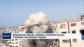 Video: Serangan Israel Kembali Hantam Gaza, 3 Warga Palestina Tewas