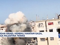 Video: Serangan Israel Kembali Hantam Gaza, 3 Warga Palestina Tewas