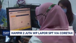 Video: Hampir 2 Juta WP Lapor SPT Via Coretax
