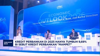 Video: Kredit 2025 Hanya Naik 9,69%, BI Sebut Kredit Perbankan 
