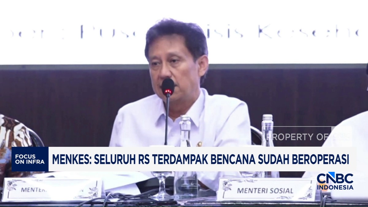 Video: Menkes: Seluruh RS Terdampak Bencana Sudah Beroperasi