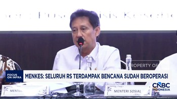 Video: Menkes: Seluruh RS Terdampak Bencana Sudah Beroperasi