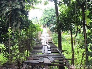 Penampakan Horor Jembatan Gantung Rapuh Sebabkan Korban Jiwa di Palopo