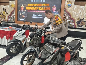 Modus Cari Adik Hilang, Komplotan Perampas Motor di Sidoarjo Diciduk