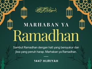 83 Ucapan Marhaban Ya Ramadhan 2026 yang Singkat dan Menyentuh Hati