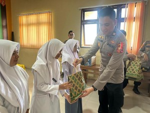 Puluhan Mahasiswa STIK Angkatan 83 Jalankan Misi Kemanusiaan di Aceh
