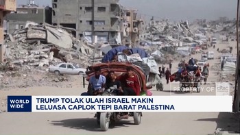 Video: Trump Tolak Israel Caplok Tepi Barat Palestina