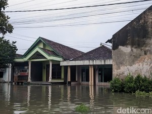 Banjir Gresik Selatan, 1.083 Rumah di Wringinanom Terendam