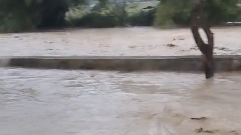Banjir Sentul. (Tangkapan Layar/Ist)