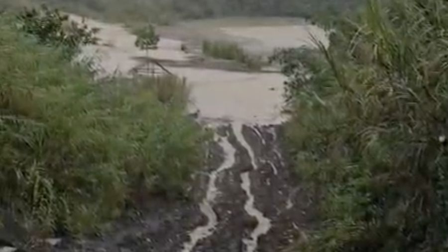 Banjir Sentul. (Tangkapan Layar/Ist)