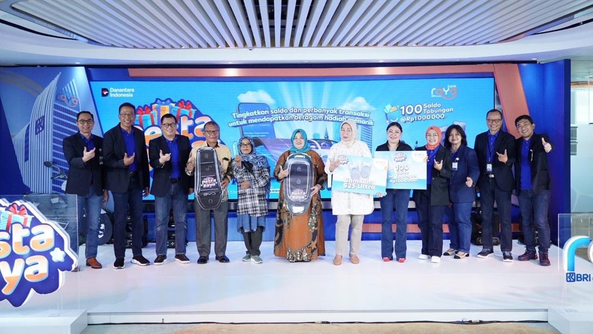 Banjir Hadiah, Bank Raya Umumkan Pemenang Program Pesta Raya