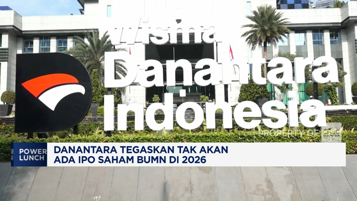 Video: Danantara Tegaskan Tak Akan Ada IPO Saham BUMN di 2026