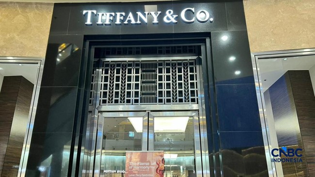 Penampakan Terbaru Toko Tiffany dan Co Usai Disegel Bea Cukai