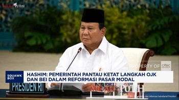 Video: Hashim: Pemerintah Pantau OJK & BEI dalam Reformasi Pasar Modal